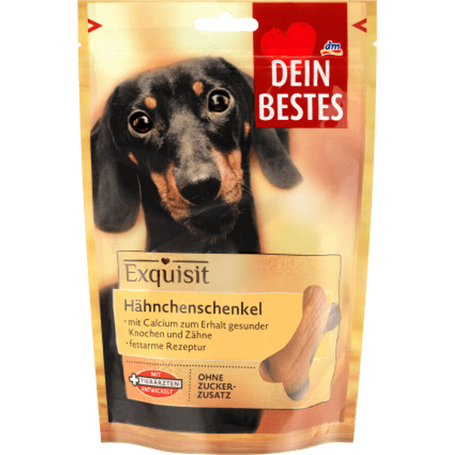 Dein Bestes Boulettes de poulet pour chiens, 80 g