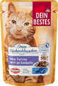 Dein Bestes Nourriture humide pour chats avec du poisson, 100 g