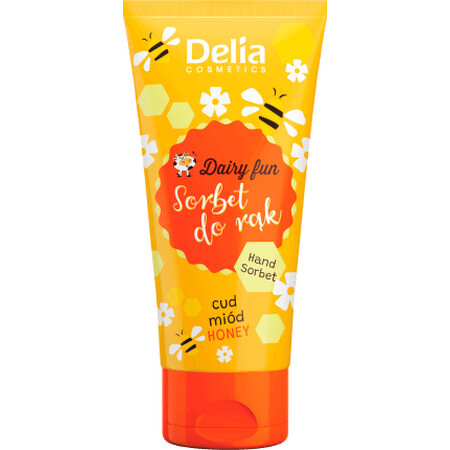 Delia Cosmetics Crème pour les mains au sorbet et au miel, 50 ml