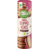 DmBio Biscuits à la crème au chocolat amer, 330 g