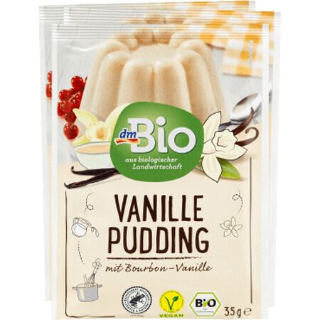 DmBio Pudding à la vanille, 105 g