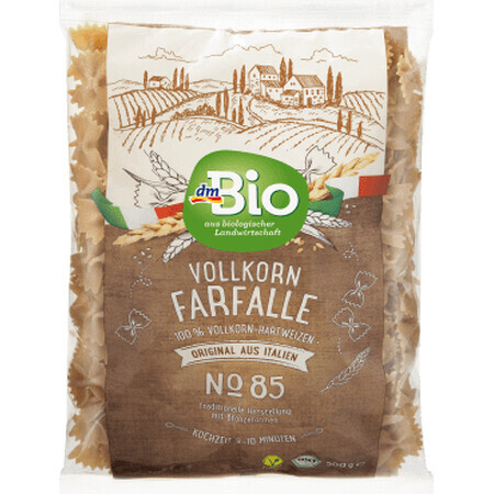 DmBio Farfalle de blé entier ECO, 500 g