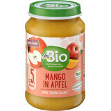 DmBio Purée de mangue et de pomme 5+, 190 g