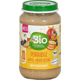 DmBio Porridge aux pommes avec canneberges et céréales ECO, 190 g