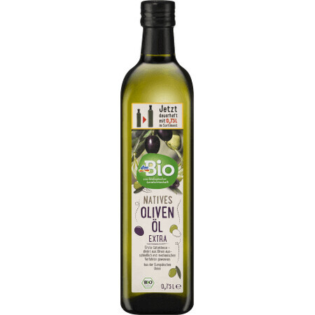 DmBio Huile d'olive extra vierge, 750 ml