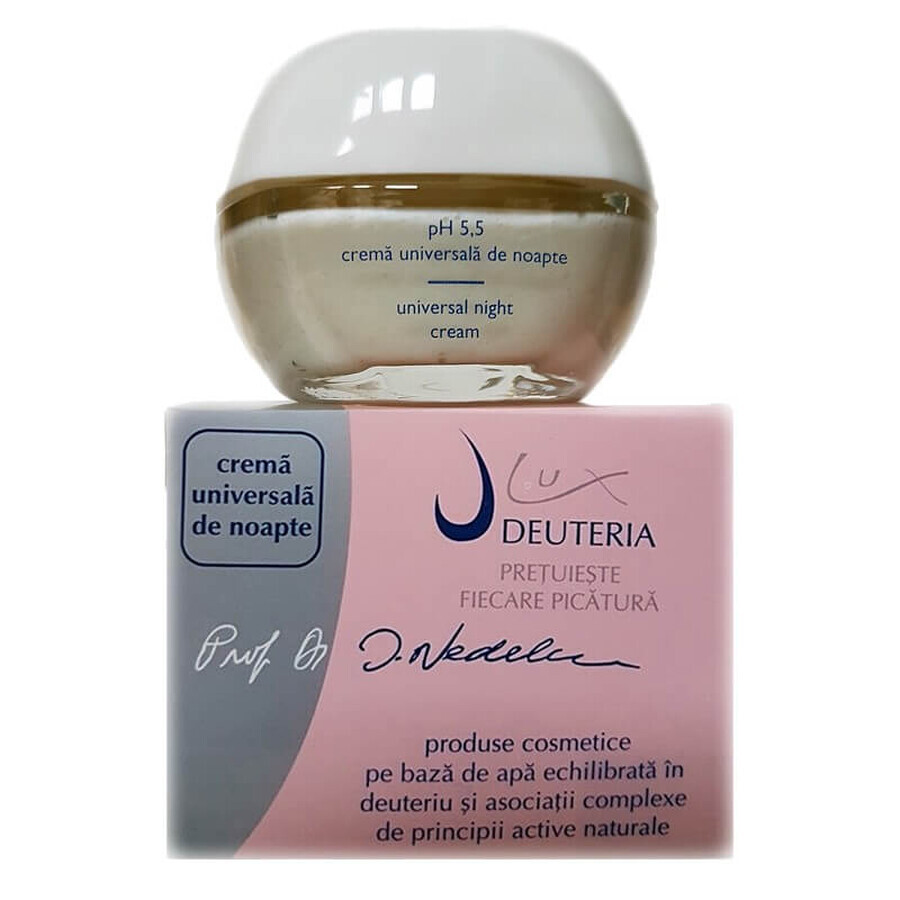 Universal-Nachtcreme, 50 ml, Deuteria Cosmetics