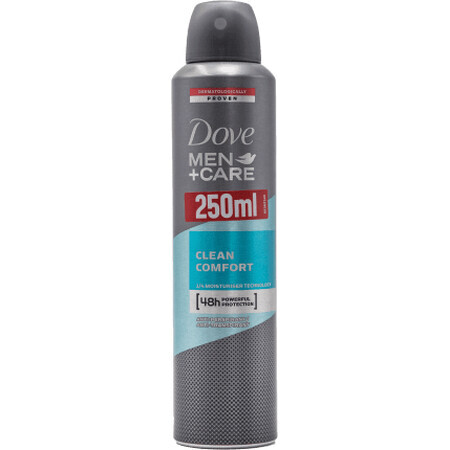 Dove MEN Déodorant Spray Clean, 250 ml