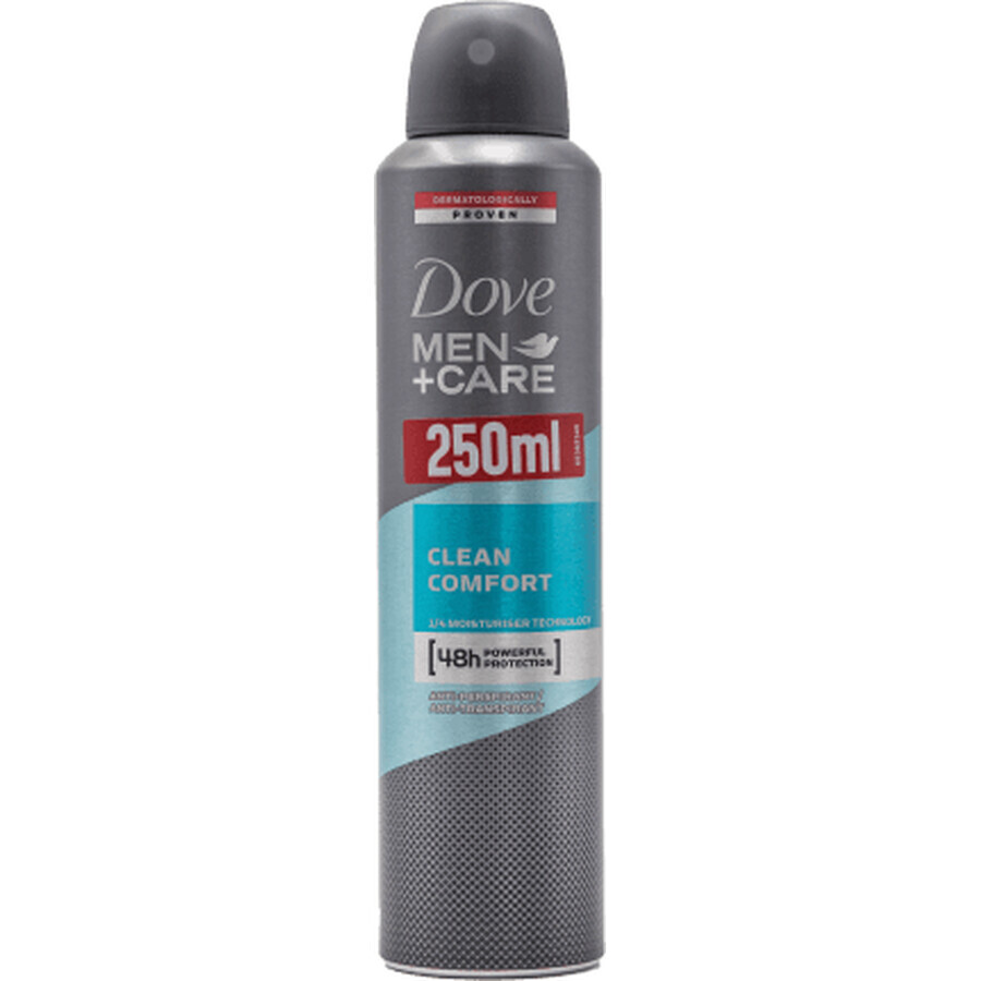 Dove MEN Déodorant Spray Clean, 250 ml