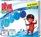 Devil push pull polar aqua toilet freshener 2x20g, 2 pcs