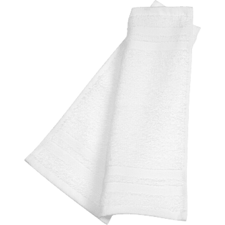 Ebelin Kleines weißes Handtuch, 1 Stück