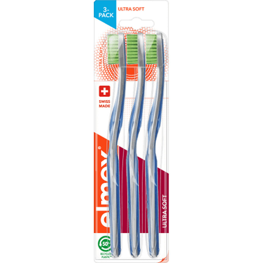 Elmex Ultra Soft Zahnbürste, 3 Stück