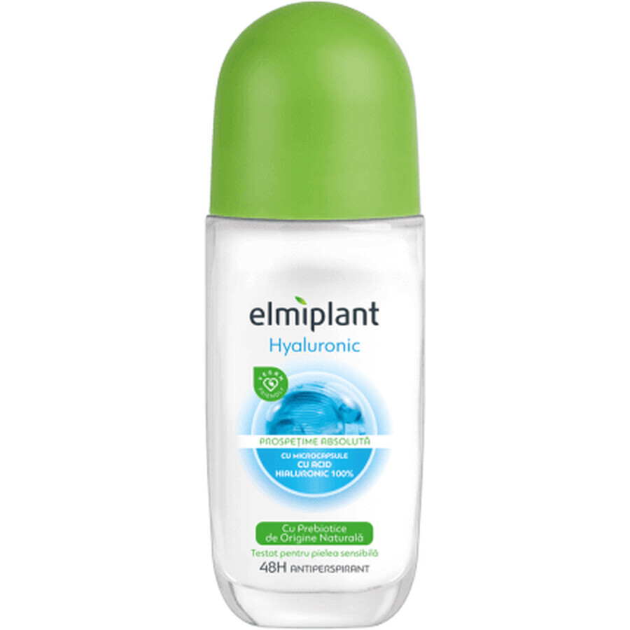 Elmiplant Déodorant anti-transpirant roll on hyaluronic, 50 ml