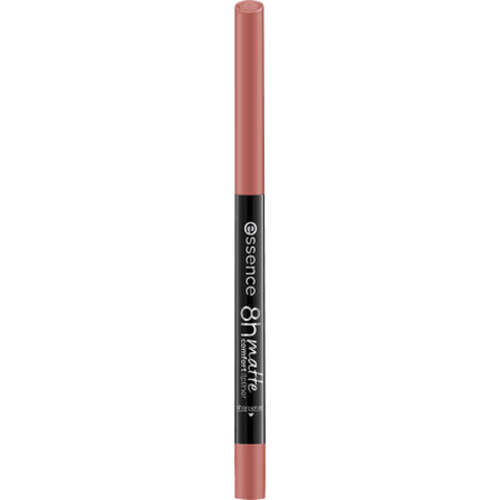 Essence Cosmetics 8h 8h Matte Comfort Lip Liner 04 Rosy Nude, 0.3 g