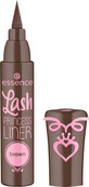 Essence Cosmetics Lash PRINCESS LINER Teinte brune pour les yeux, 3 ml
