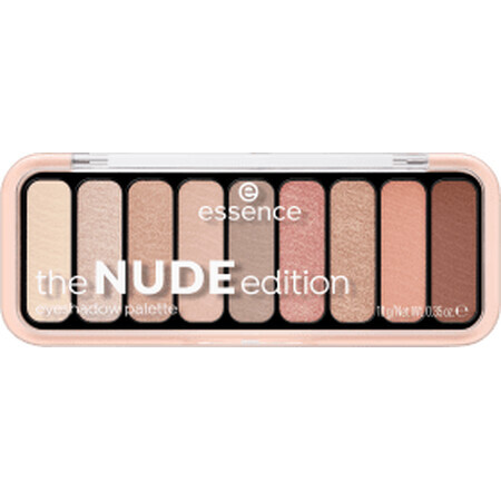 Essence Cosmetics The NUDE Edition 10 Pretty in Nude Blush Palette, 10 g