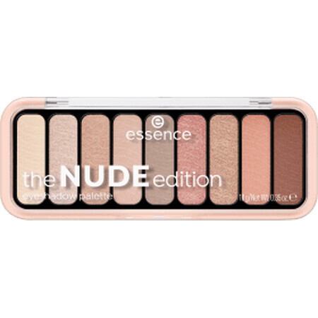 Essence Cosmetics Palette di ombretti The NUDE Edition 10 Pretty in Nude, 10 g