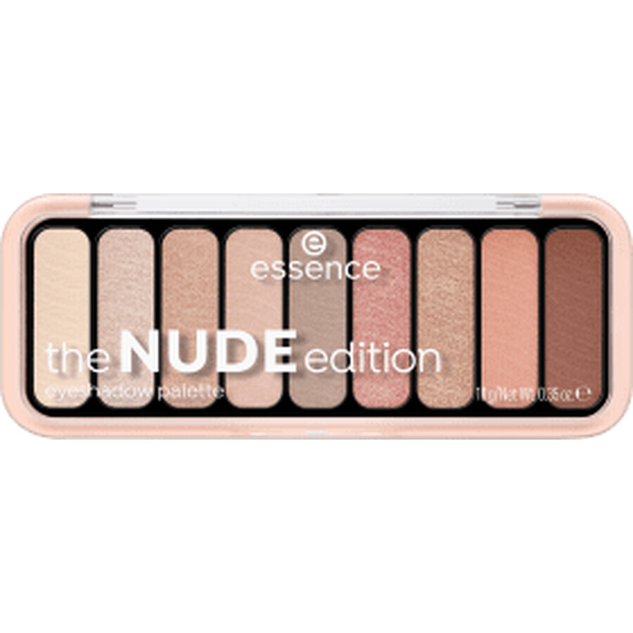 Essence Cosmetics The NUDE Edition paletă de farduri 10 Pretty in Nude, 10 g