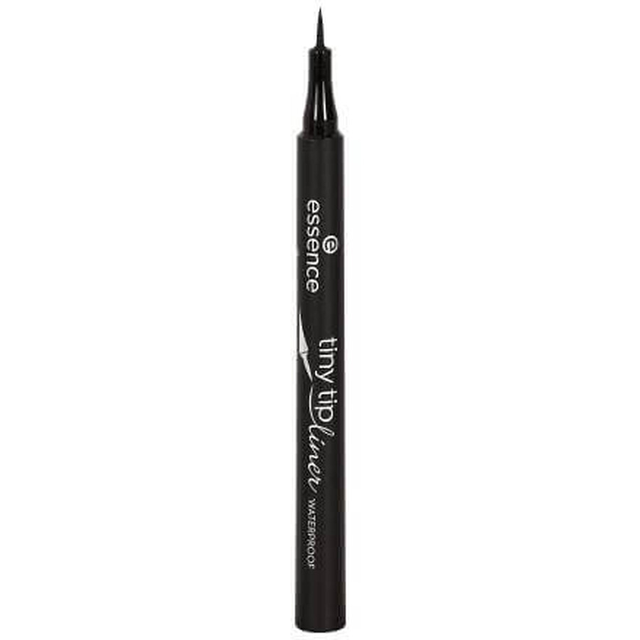 Essence Cosmetics Tiny Tip Liner tuș carioca Waterproof 01 Deep Black, 1,1 ml