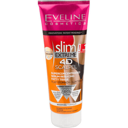 Eveline Cosmetics Sérum concentré Slim extreme 4D Scalpel, 250 ml