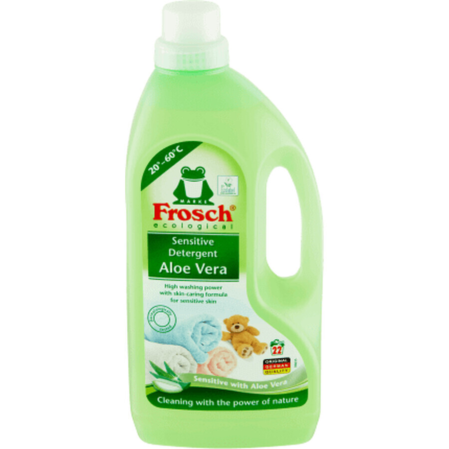 Frosch Flüssiges Aloe-Waschmittel 22 Wäschen, 1,5 l