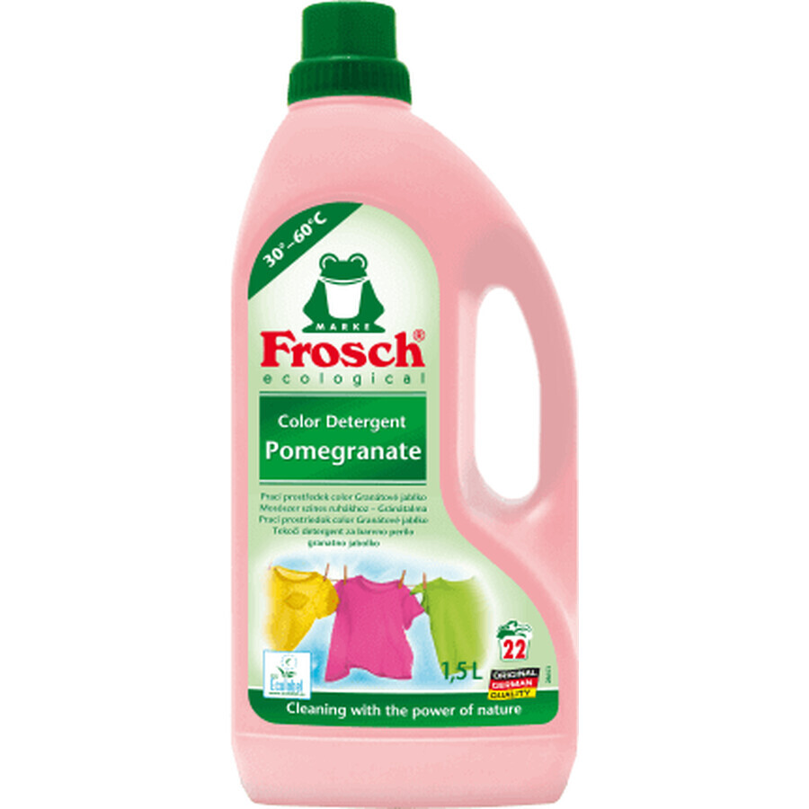 Frosch Détergent pour le linge aromatisé à la grenade 22 lavages, 1.5 l