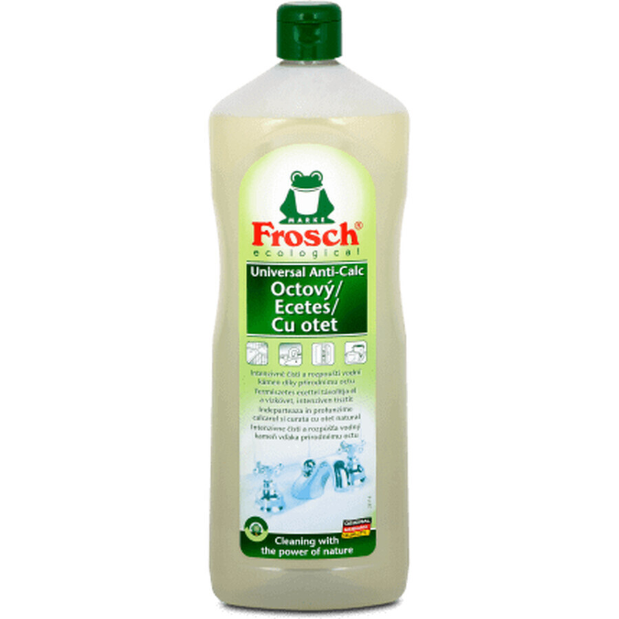 Frosch Detergente anticalcare Frosch con aceto, 1 l