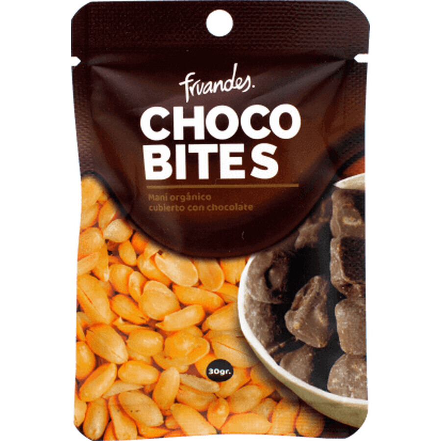 Fruandes Noisettes séchées enrobées de chocolat, 30 g
