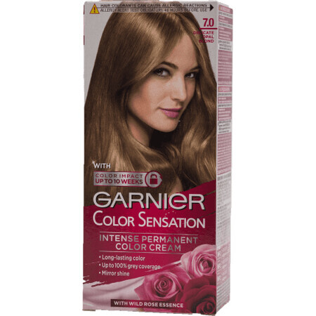 Garnier Color Sensation Permanent Hair Colour 7.0 Opal Blonde, 1 pc