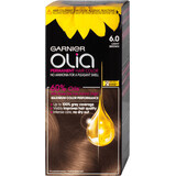 Garnier Olia Tintura permanente per capelli senza ammoniaca 6.0 marrone, 1 pz