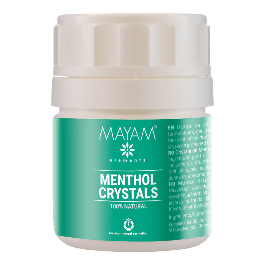 Menthol cristal M-1416, 25 gr, Mayam