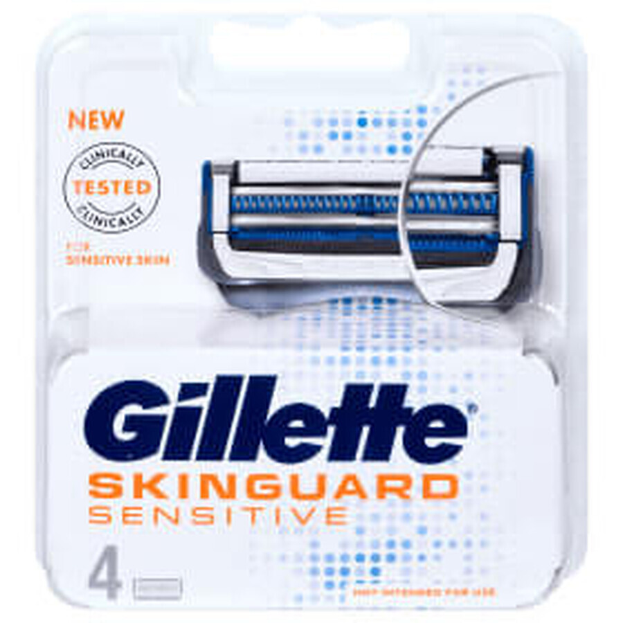 Recharges de lames de rasoir Gillette Skinguard, 4 pièces
