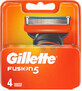 Recharges de lames de rasoir Gillette Fusion, 4 pi&#232;ces