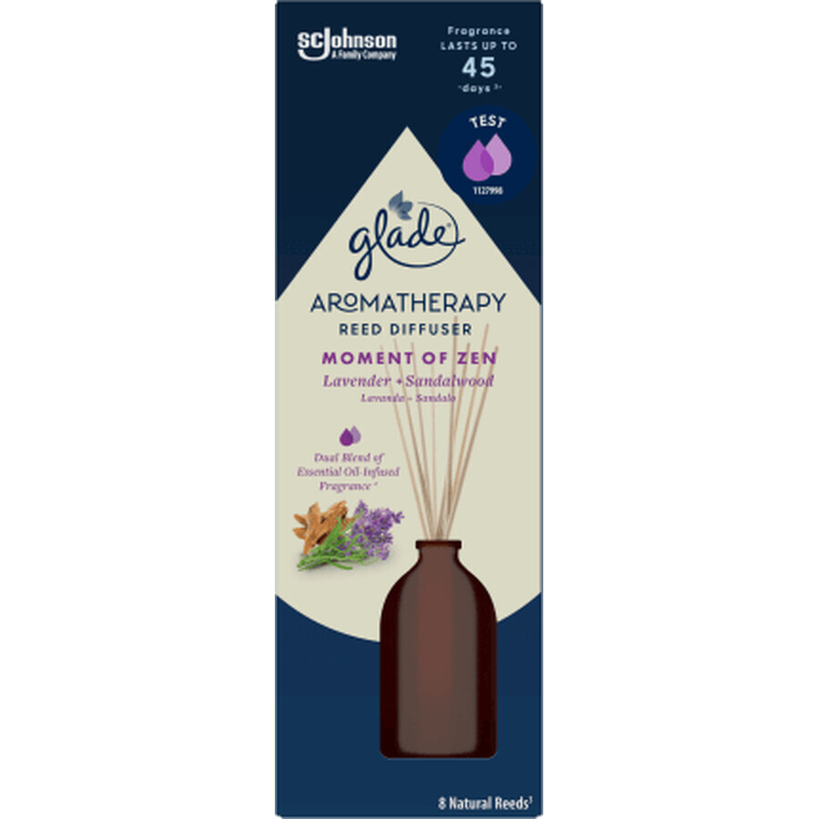 Glade Aromatherapy Moment of Zen Scented Sticks, 80 ml