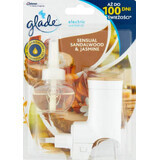 Glade Glade deodorante elettrico per ambienti olio profumato sensuale legno di sandalo e gelsomino, 20 ml