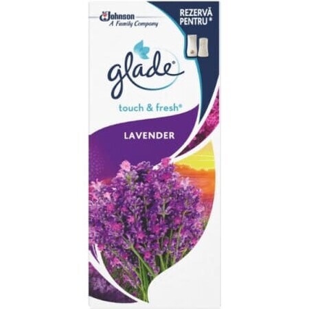 Glade Ricarica Glade per elettrodomestico touch&fresh con aroma di lavanda, 10 ml