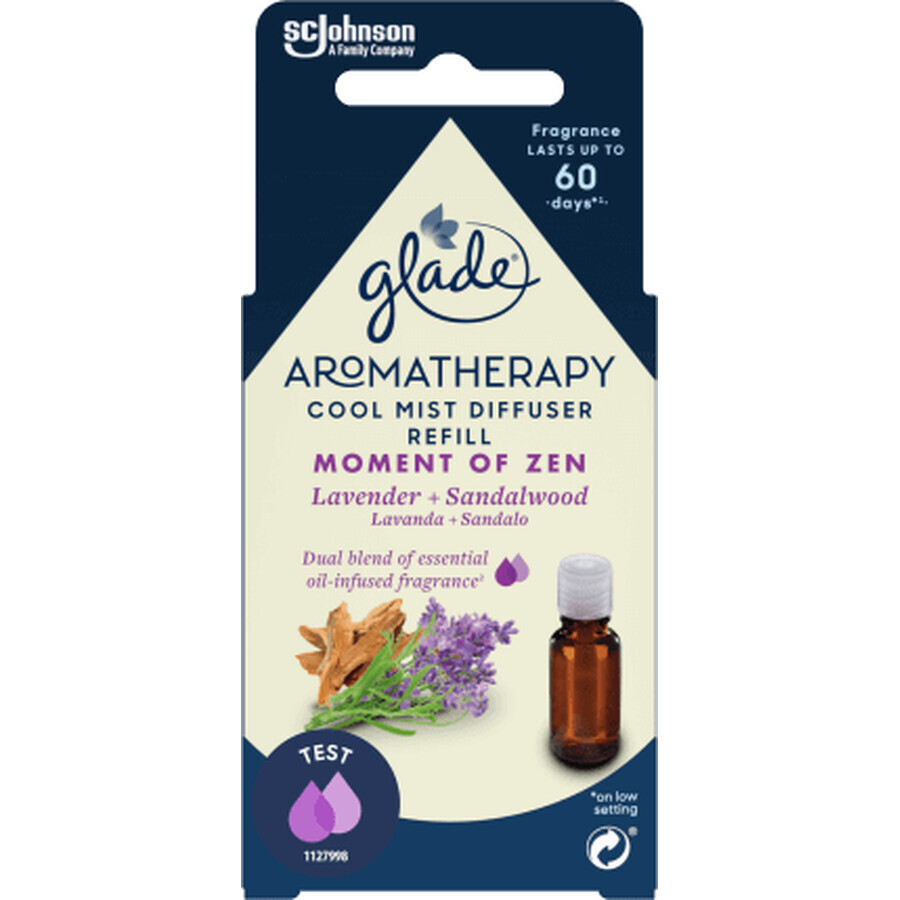 Glade Aromatherapy Diffuseur d'huile essentielle Moment of Zen, 17.4 ml