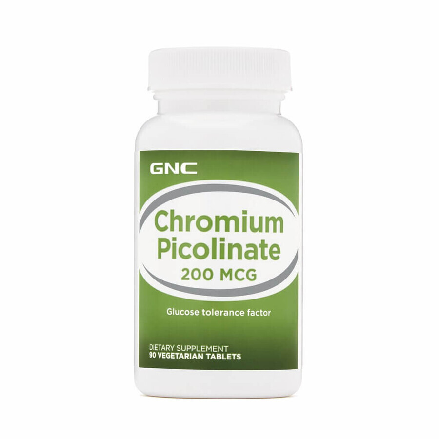 Chrom Picolinat 200 mcg (576166), 90 Tabletten, GNC