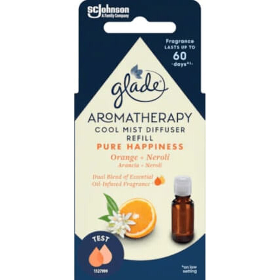 Glade Aromatherapy Pure Happiness Diffuseur d'huile essentielle, 17.4 ml