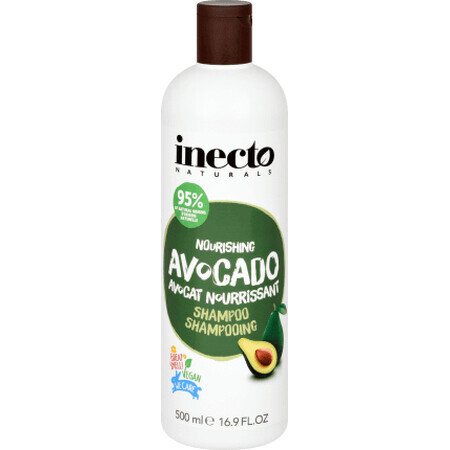Inecto NATURALS Shampoo per capelli all'avocado, 500 ml