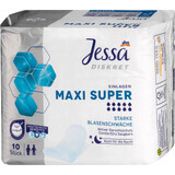 Jessa maxi super Inkontinenzeinlagen, 10 Stück