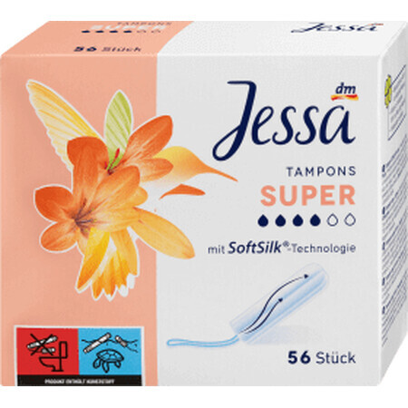Assorbenti Jessa Soft Silk, 56 pz