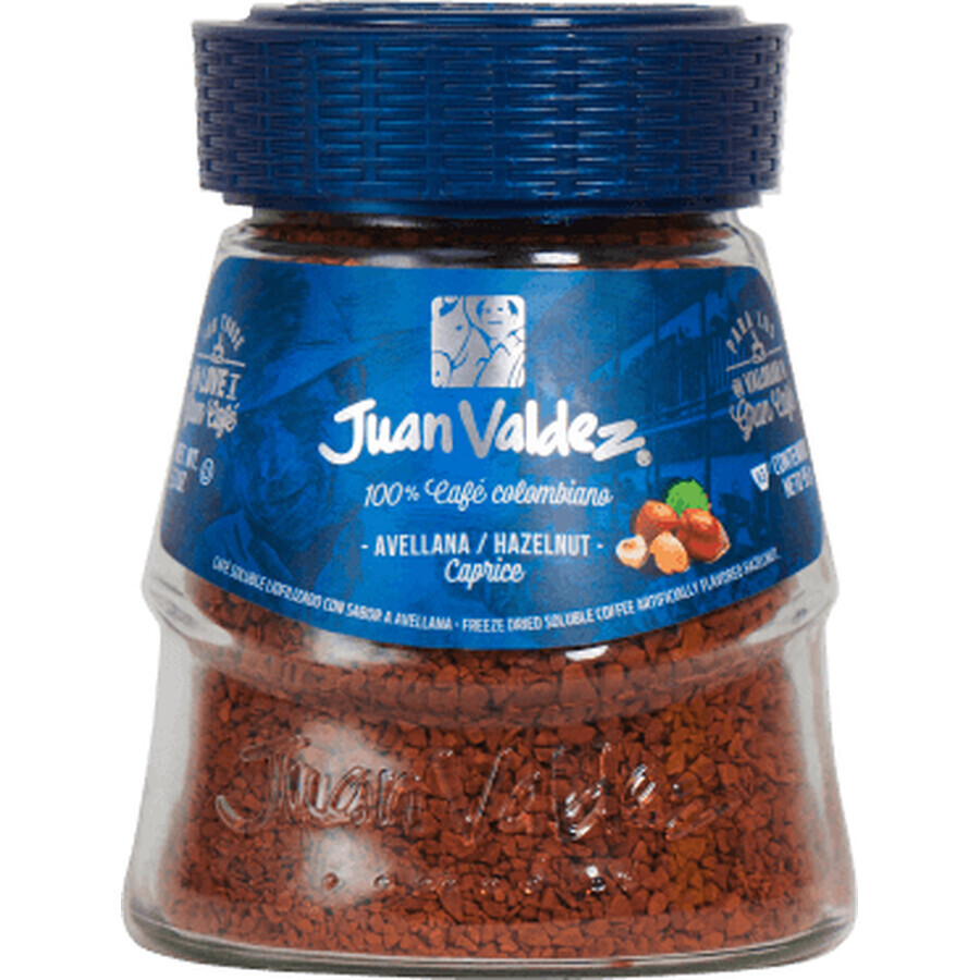 Juan Valdez Café soluble aromatisé à la noisette, 95 g