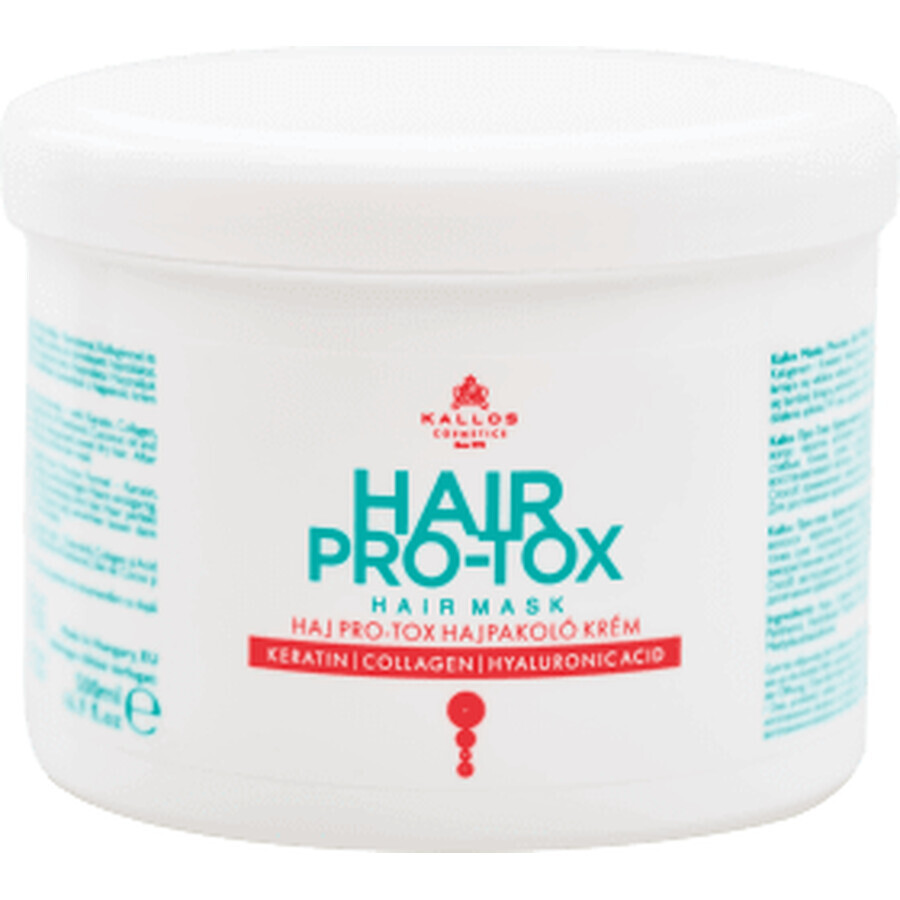 Kallos Pro-tox Haarmaske, 500 ml