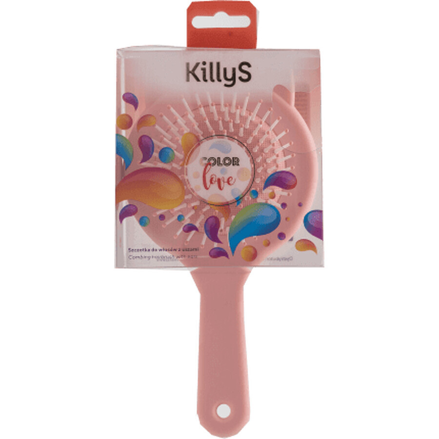 KillyS Color Love weiche Haarbürste für Kinder, 1 Stück