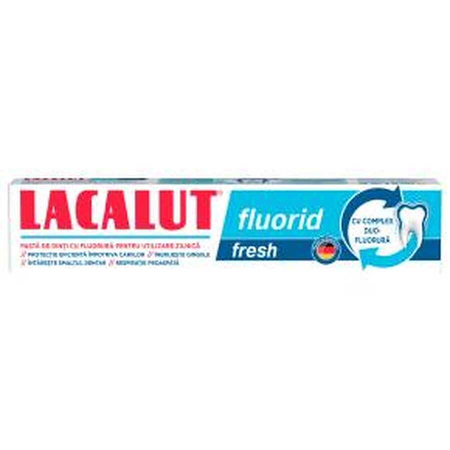 LACALUT Zahnpasta Fluorid Fresh, 75 ml