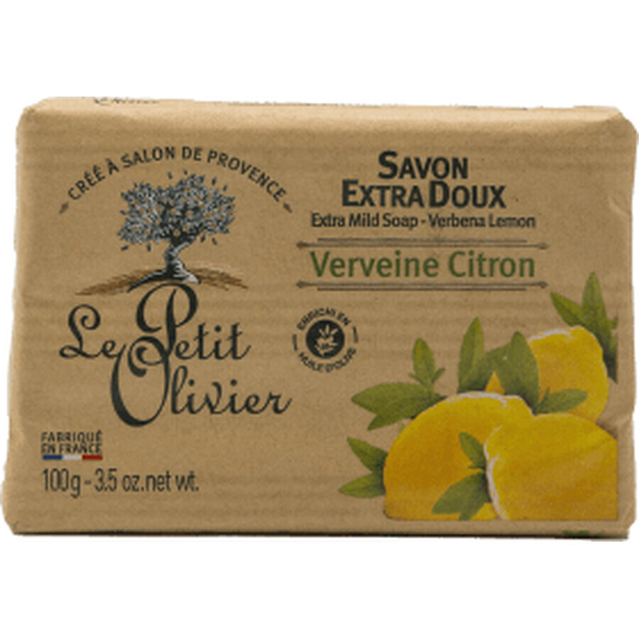 Le Petit Olivier Savon solide au citron, 100 g
