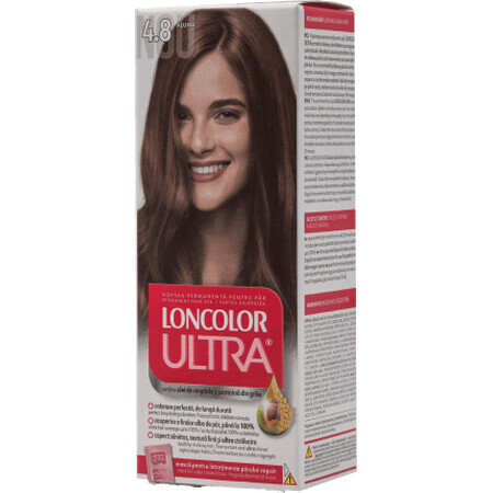 Loncolor ULTRA Permanent Farbe 4,8 Erdnuss, 1 Stück