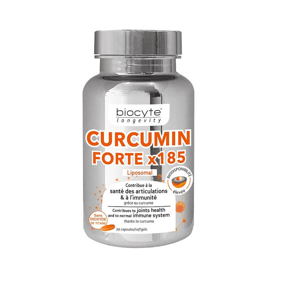 Curcumin Forte x 185 Liposomal, 30 capsule, Biocyte