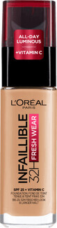 Loreal Paris Infaillible 32H Fresh Wear fond de ten 250 Radiant Sand, 30 ml