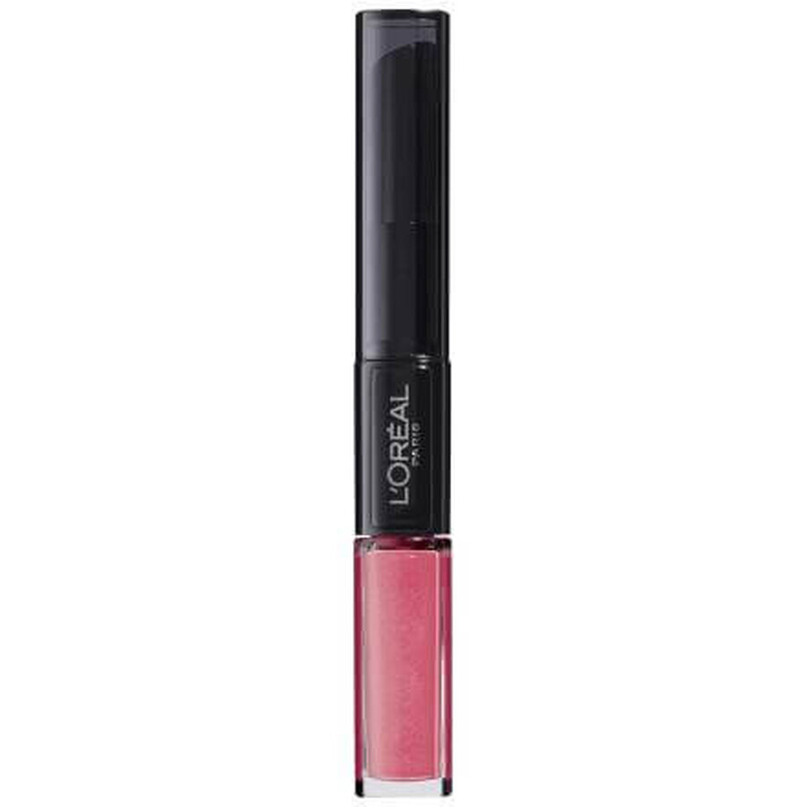 Loreal Paris Infaillible Long Lasting rossetto liquido resistente al trasferimento 213 Toujours Teaberry, 5,6 ml